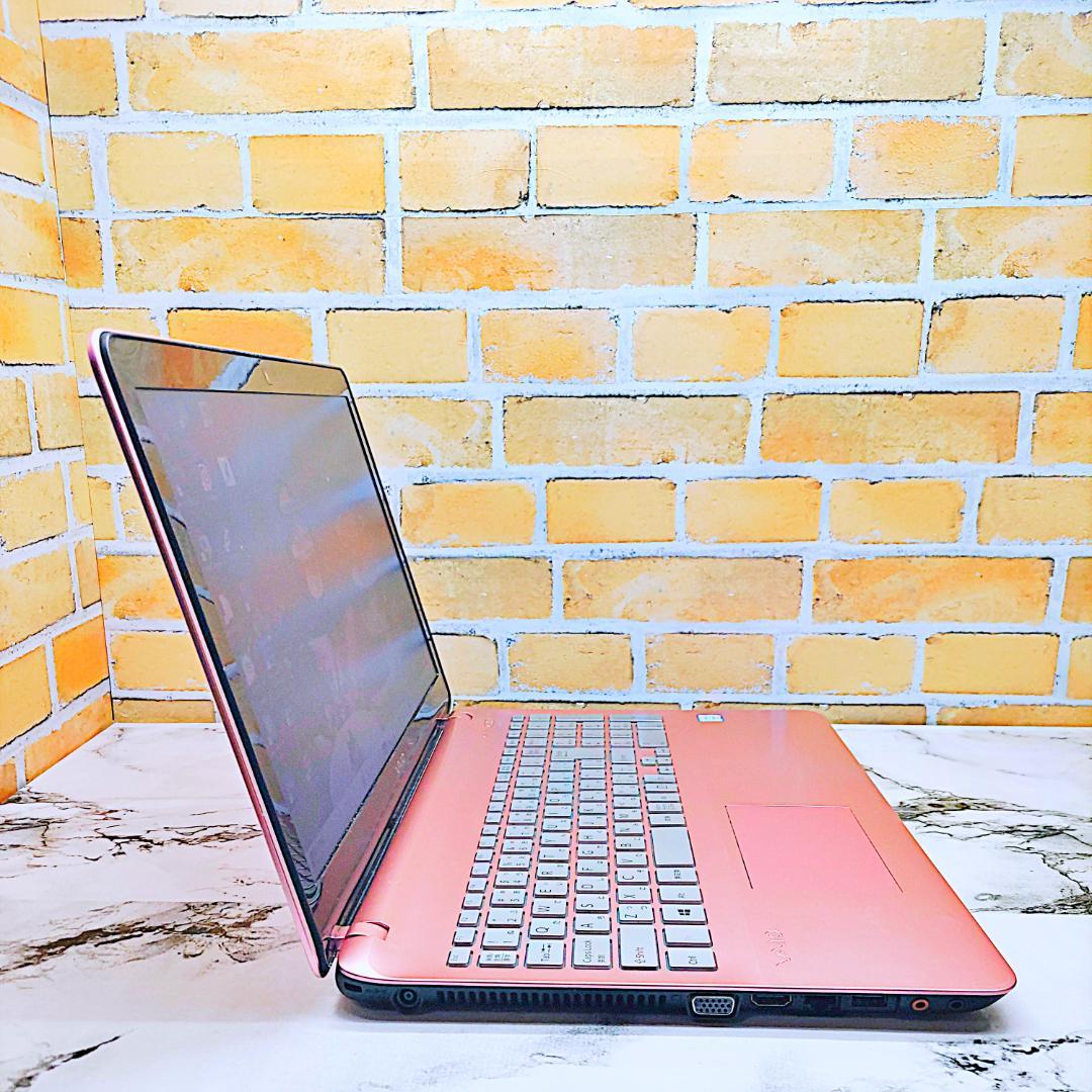 美品❣️Disneyコラボ❤️激レア【アリスモデル】限定品✨ピンクノートパソコン