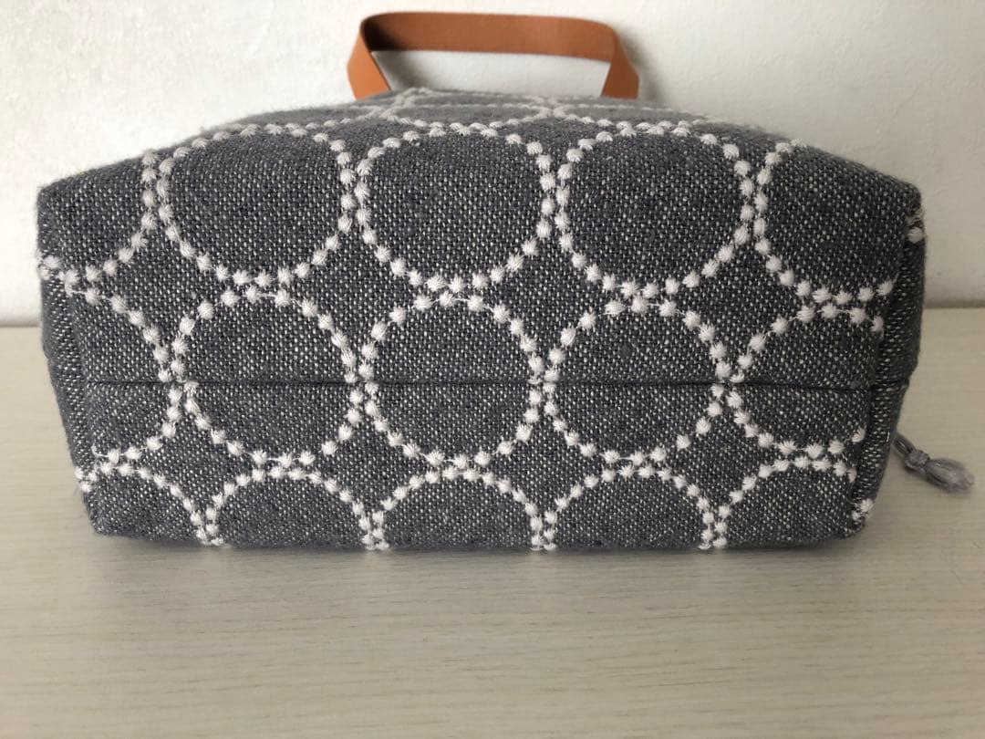 ハンドメイド　巾着バッグ　ミナペルホネン　タンバリン　かばん