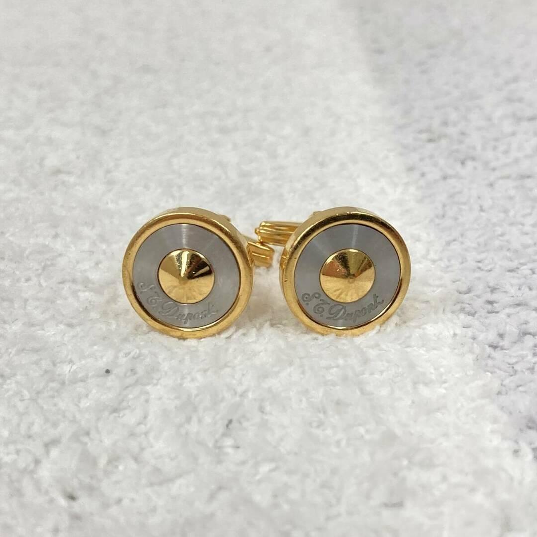 【STデュポン】カフスボタン　ゴールド　 007 ボンド ダイアナザーディ