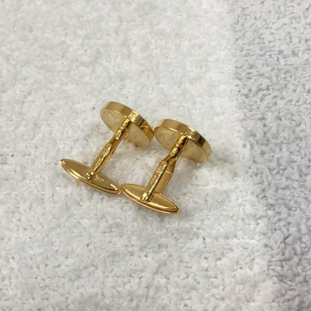 【STデュポン】カフスボタン　ゴールド　 007 ボンド ダイアナザーディ