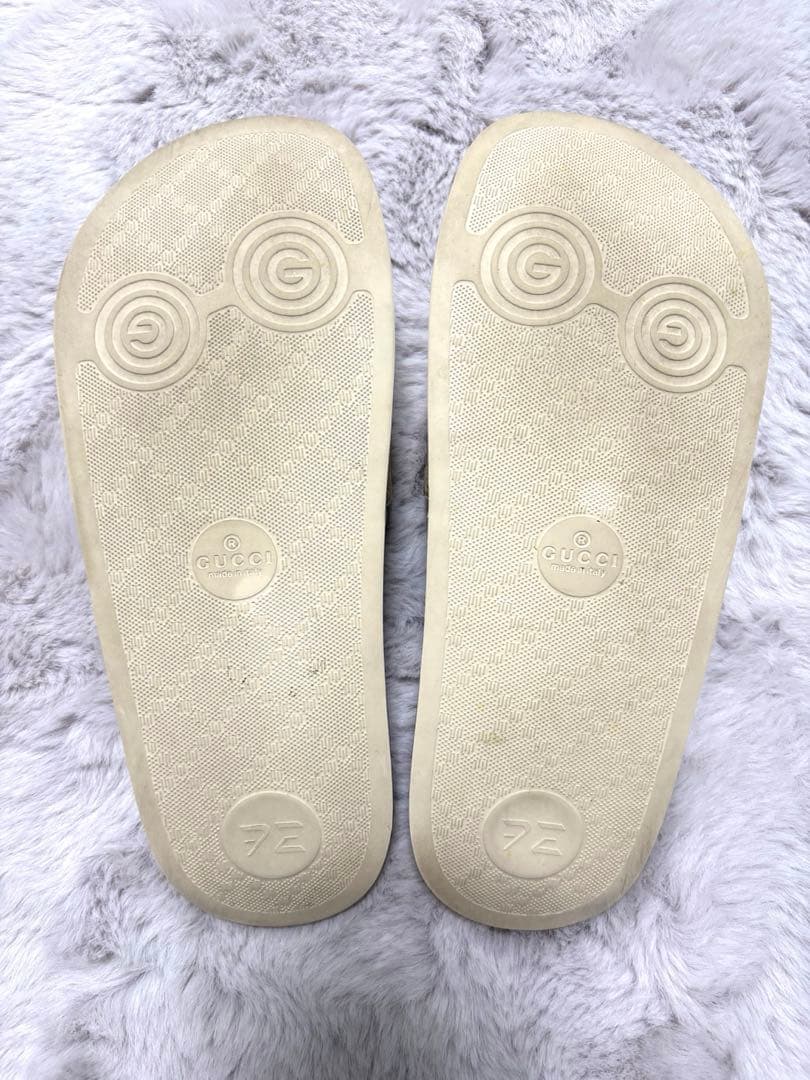 グッチ GG グッチシマ スライドサンダル サンダル ラバー