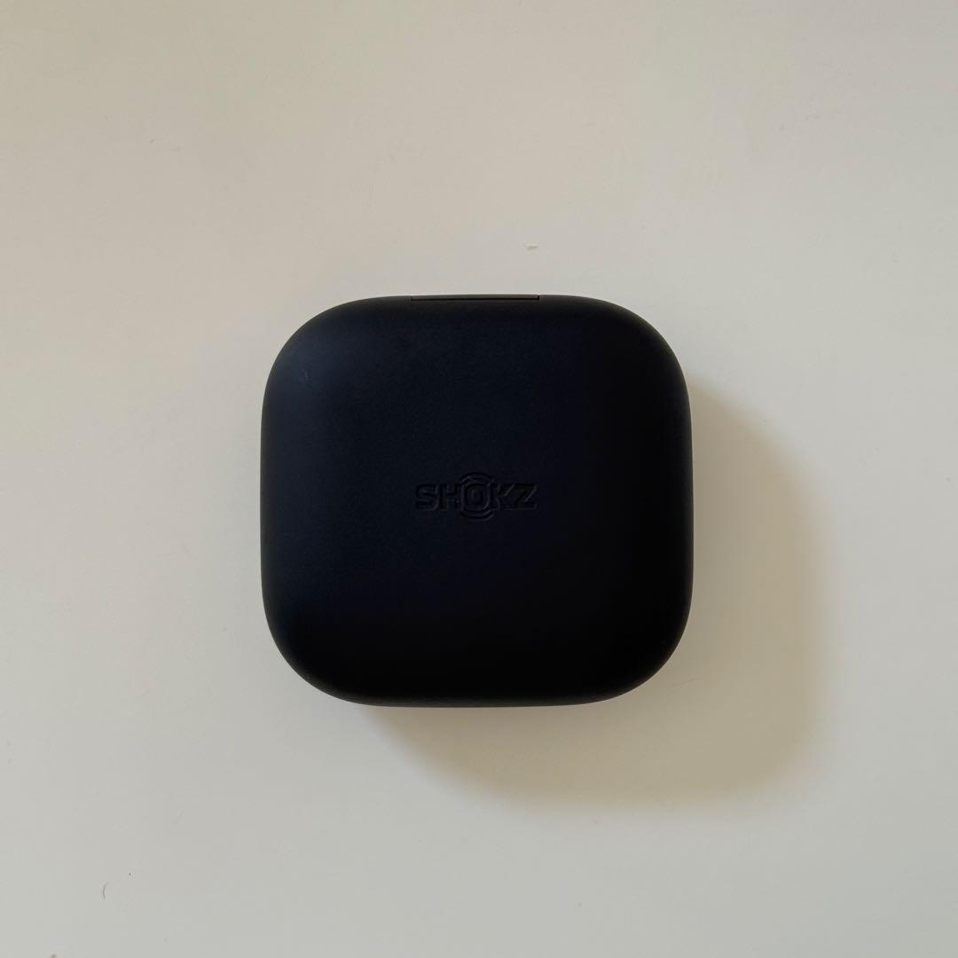 【美品】SHOKZ OPENFIT AIR ワイヤレスイヤホン