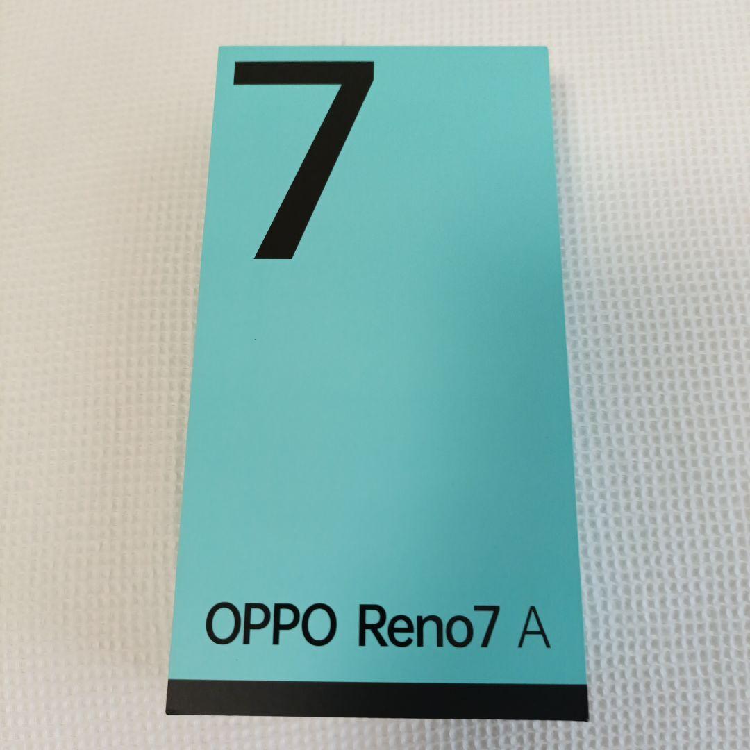 〘年末SALE〙【美品】OPPO Reno7 A 本体 SIMフリー