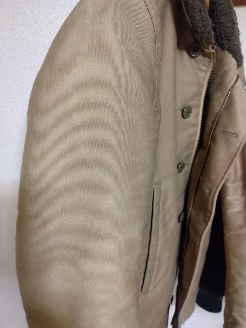 MARKAWARE N1デッキジャケット　カーキ　サイズ1