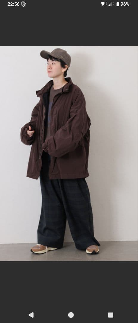 今季完売　ジャーナルスタンダードラックス　TW2タックパンツ ネイビー