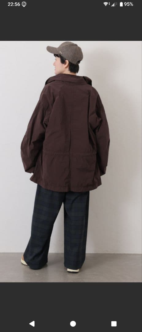 今季完売　ジャーナルスタンダードラックス　TW2タックパンツ ネイビー