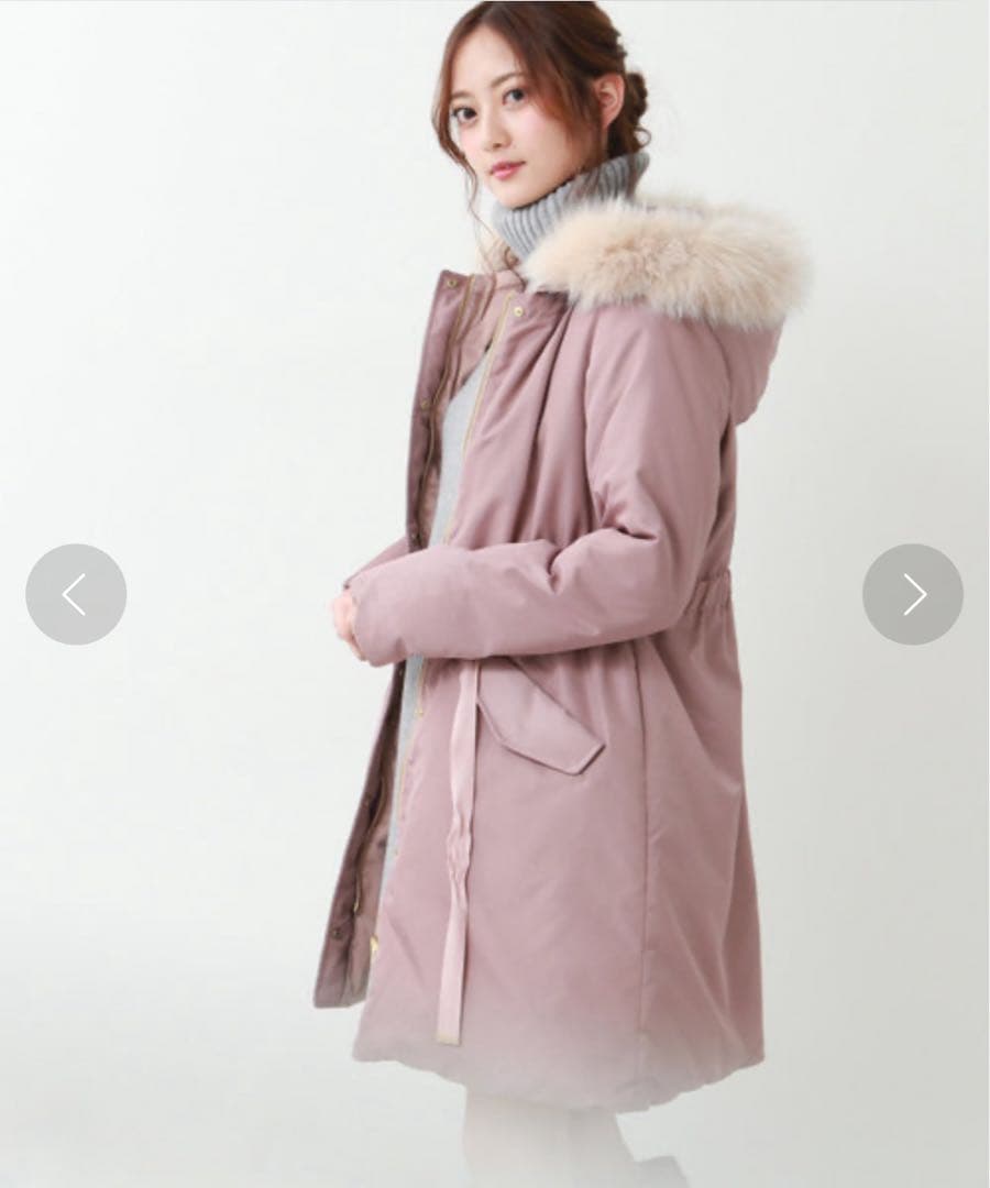 ジルバイジルスチュアート　ミリタリーリバーシブルコート