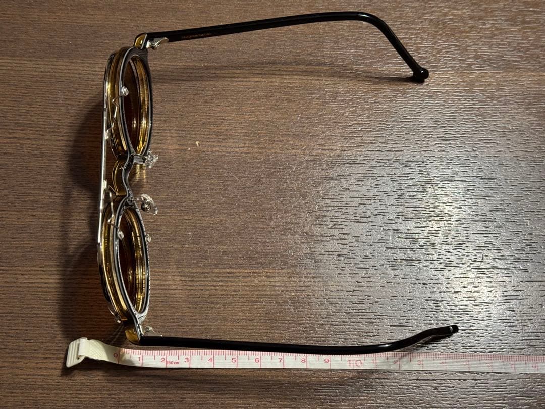 【美品】白山眼鏡店　FLIP-UP FRONT(べっ甲フレーム)