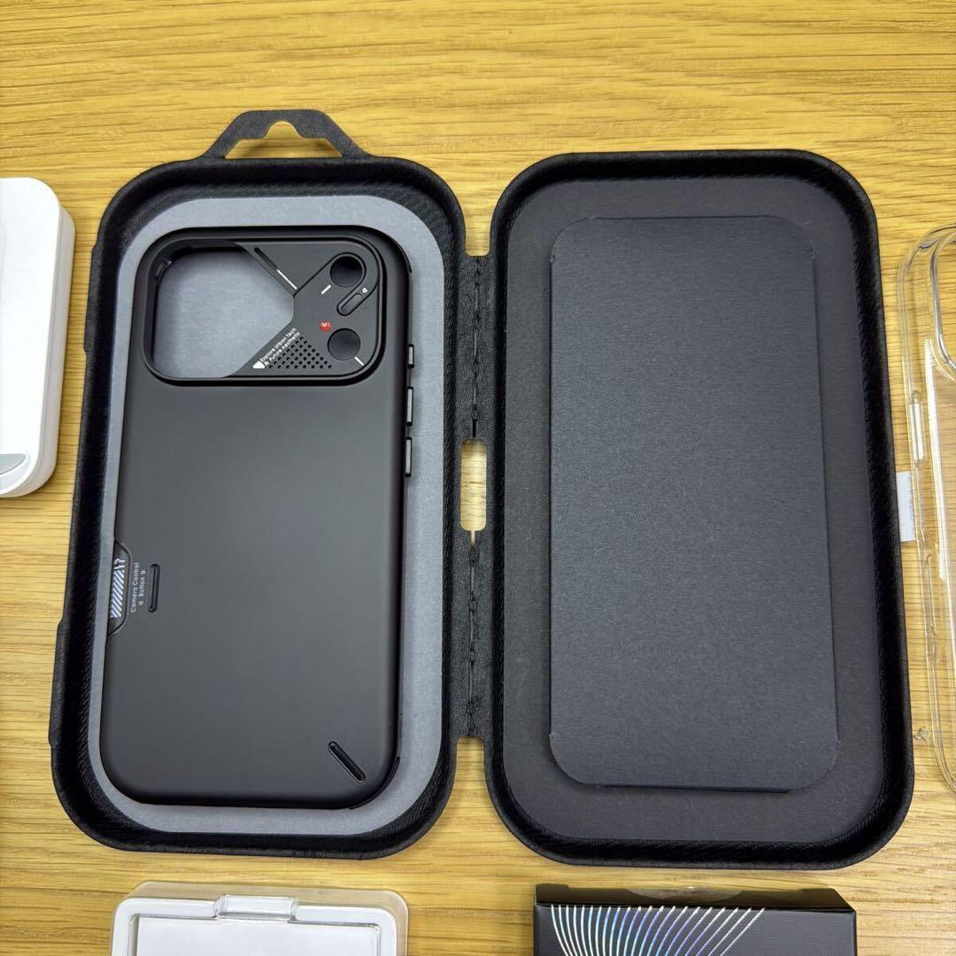 AULUMU A17 iPhone 17pro用ケース レンズカバー 充電器付き