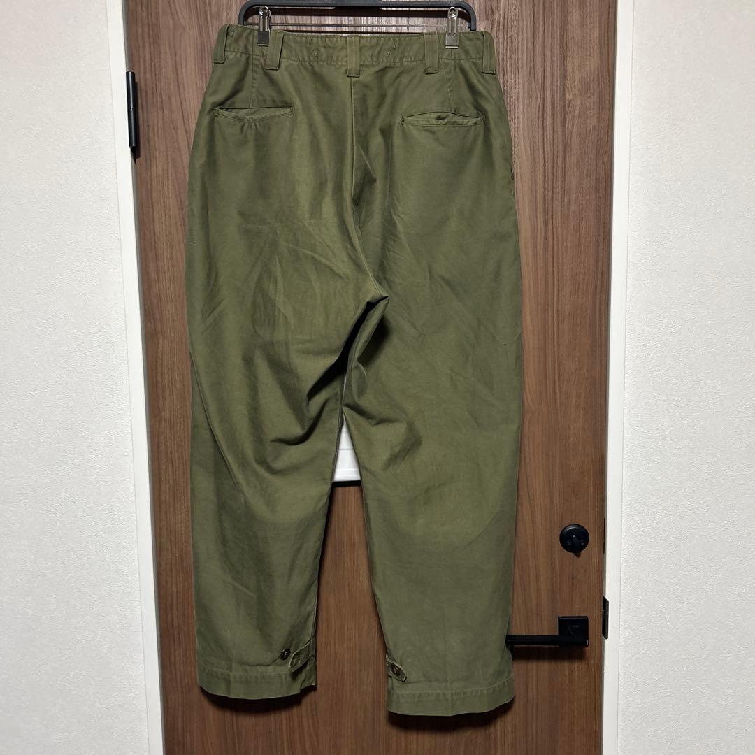 実物 40's US.ARMY M-43field trousers