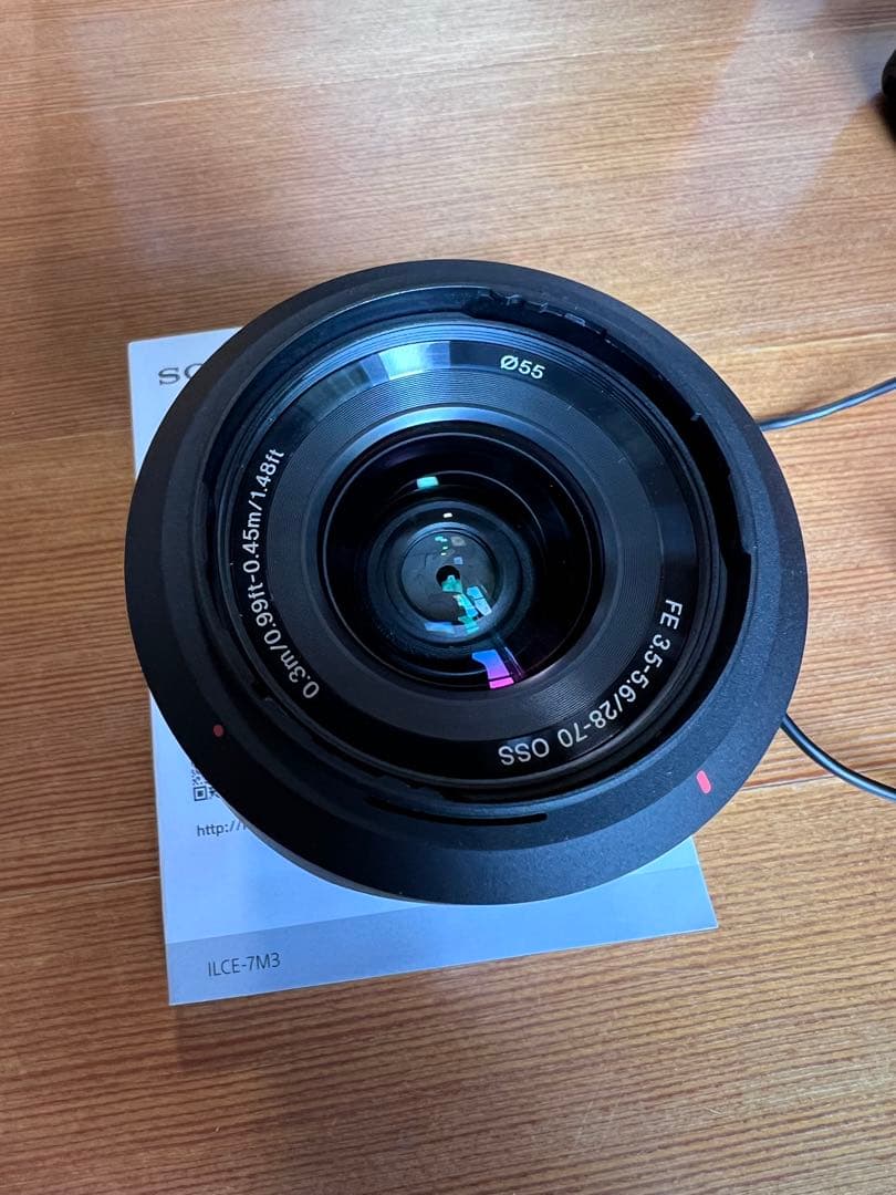 Sony α7 III ミラーレス一眼 本体とレンズバッテリー2本セット