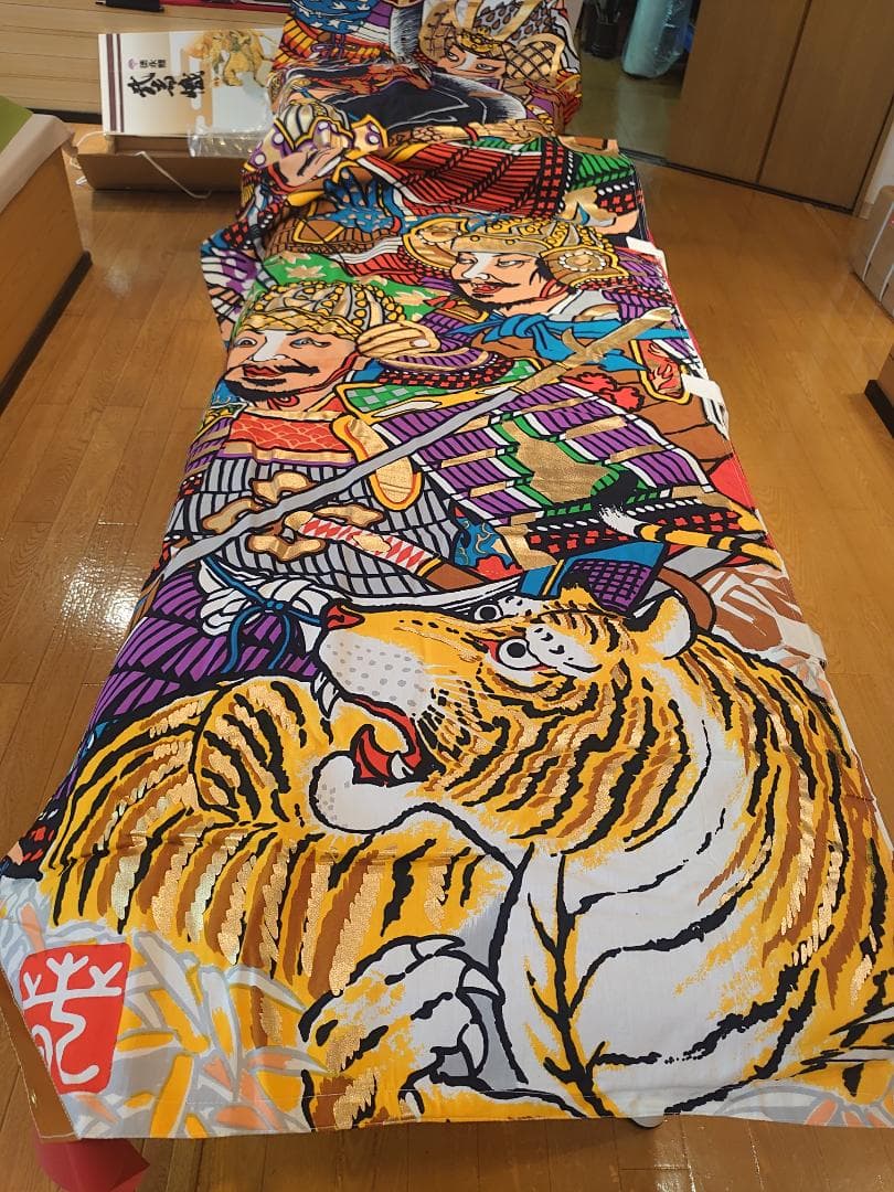 ●とさみ確認中●大特価　新品●　五月人形　高級のぼり旗　武者絵（加藤清正）