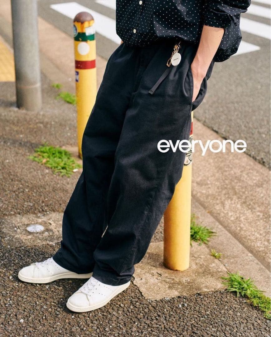 パンツ everyone BELTED EASY PANT