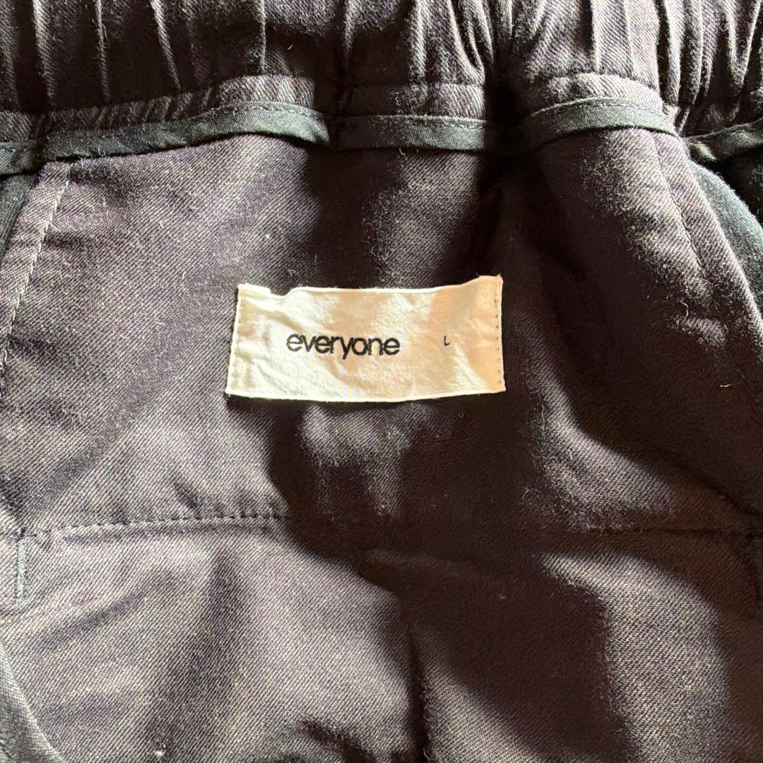 パンツ everyone BELTED EASY PANT