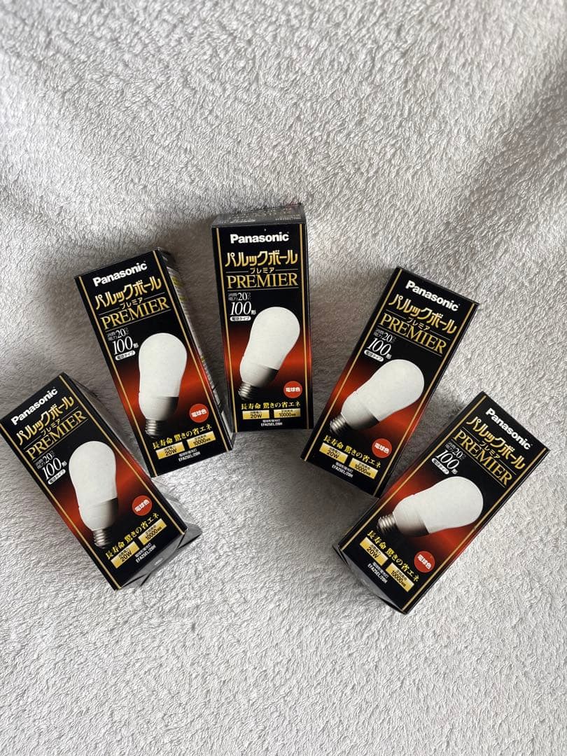 ま*い様 ★☆Panasonicパルックボール プレミア100形電球タイプ 5個