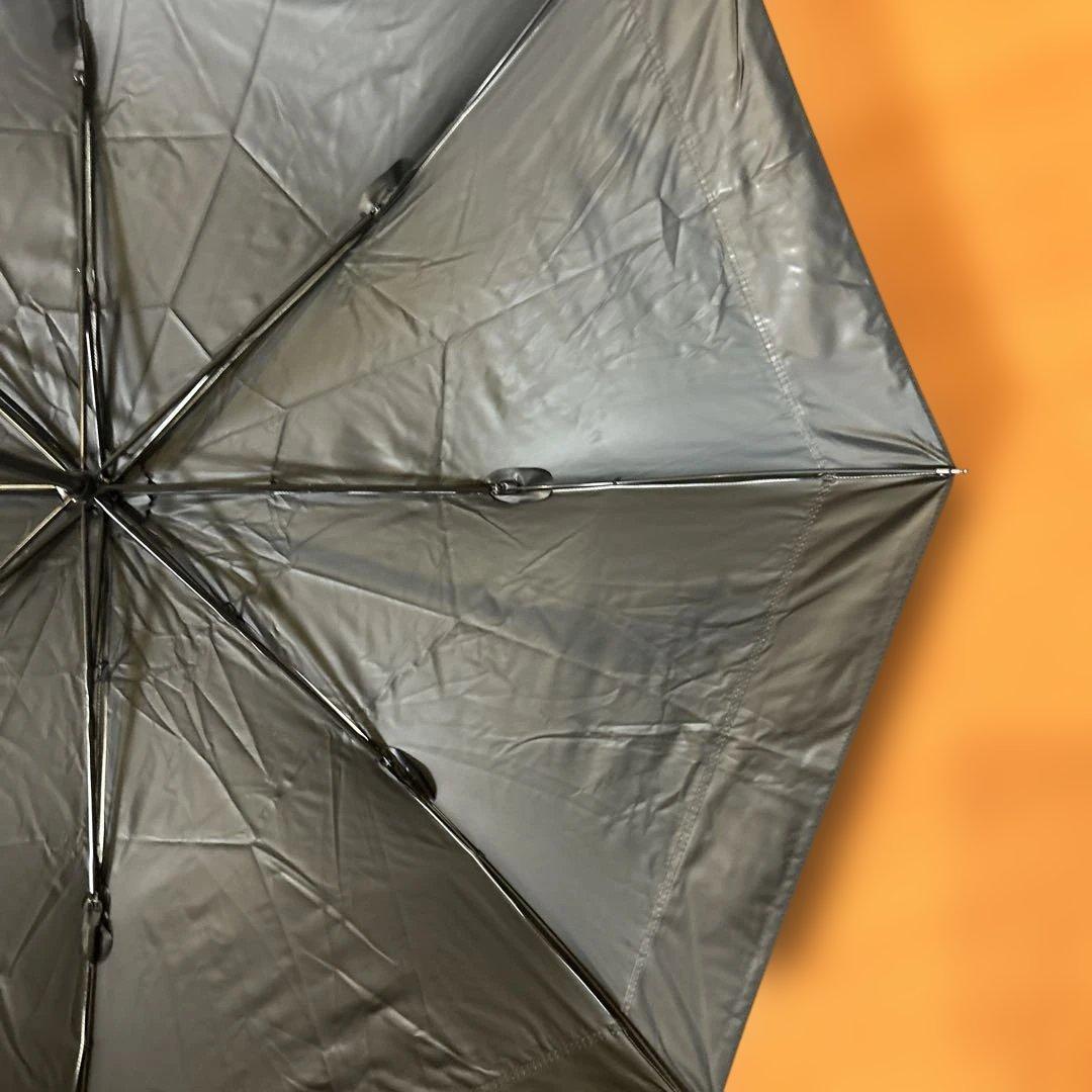 芦屋ロサブラン　日傘　２段折　ミドル　コンビ　曲がり手元　大きめ　簡単開閉