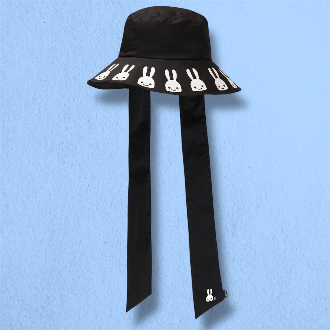 リボン付きバケットハット 新品 CUNE
