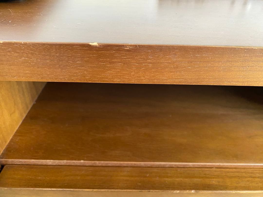 【幅160】テレビボード　モダン　ローボード　ウォルナット