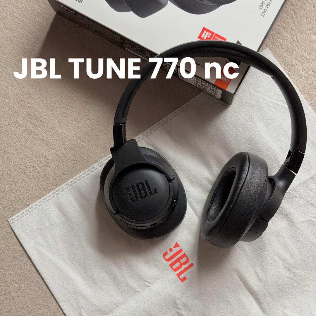 JBL TUNE770nc ワイヤレスヘッドホン　ブラック