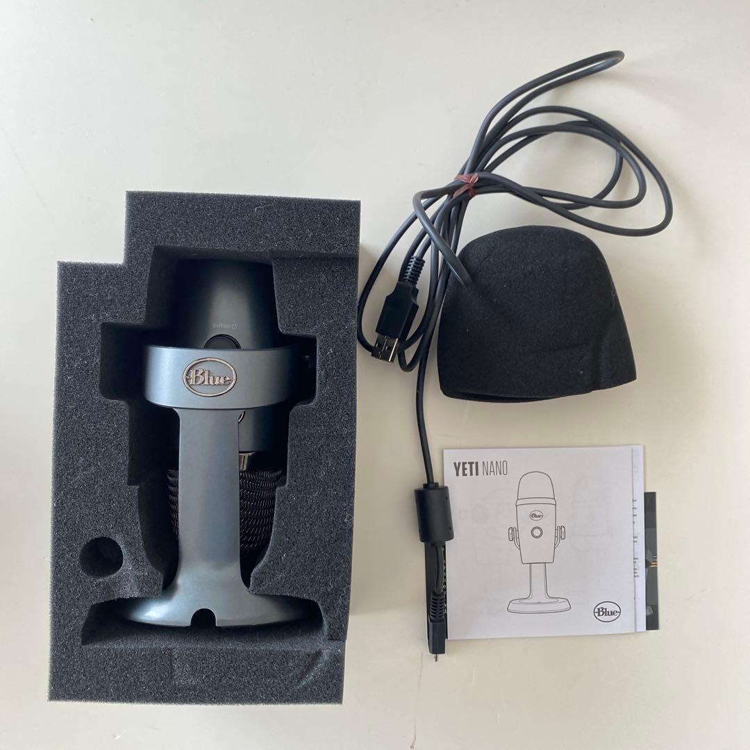 Logicool Blue Yeti Nano コンデンサーマイク GREY