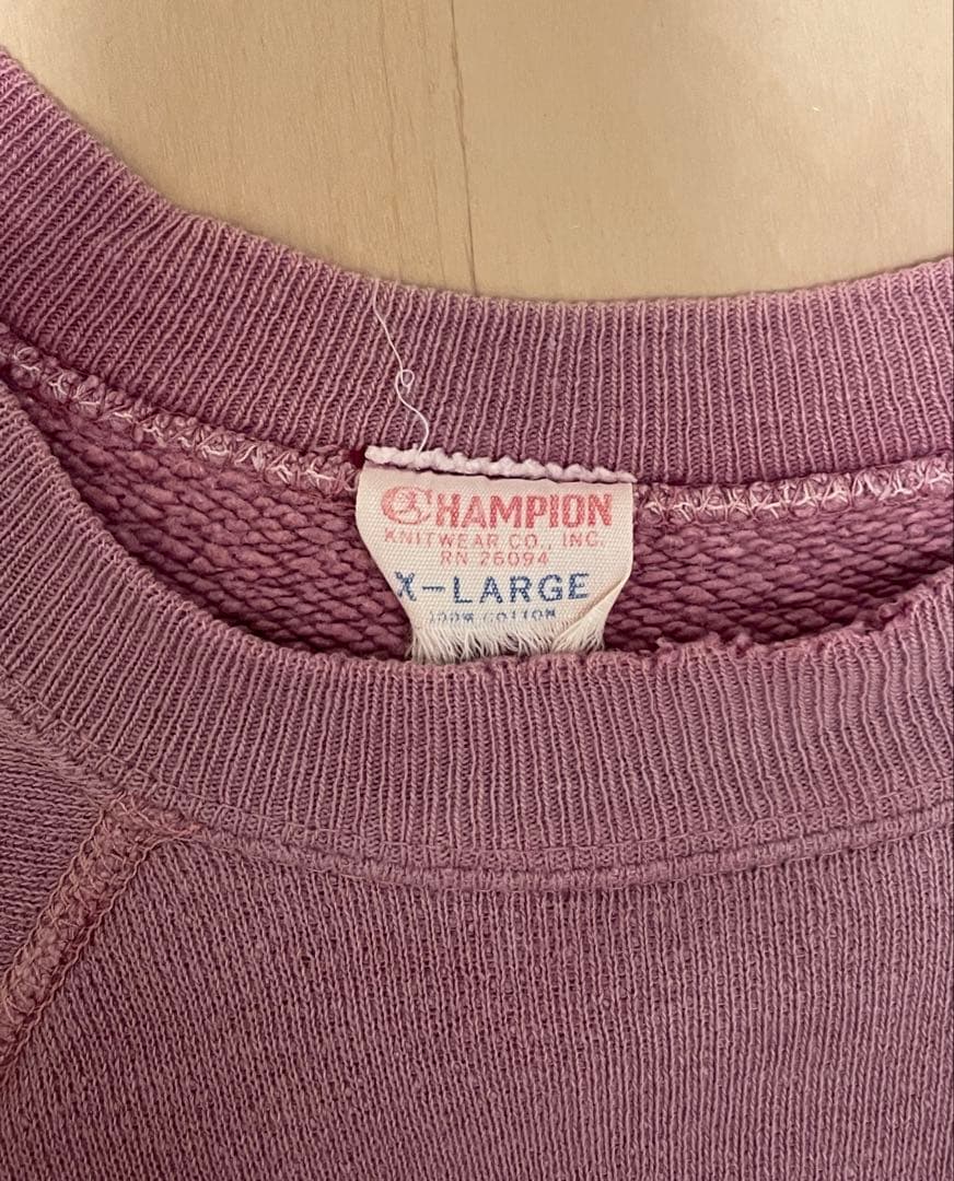 60s Champion ヴィンテージスウェット XL 古着 チャンピオン
