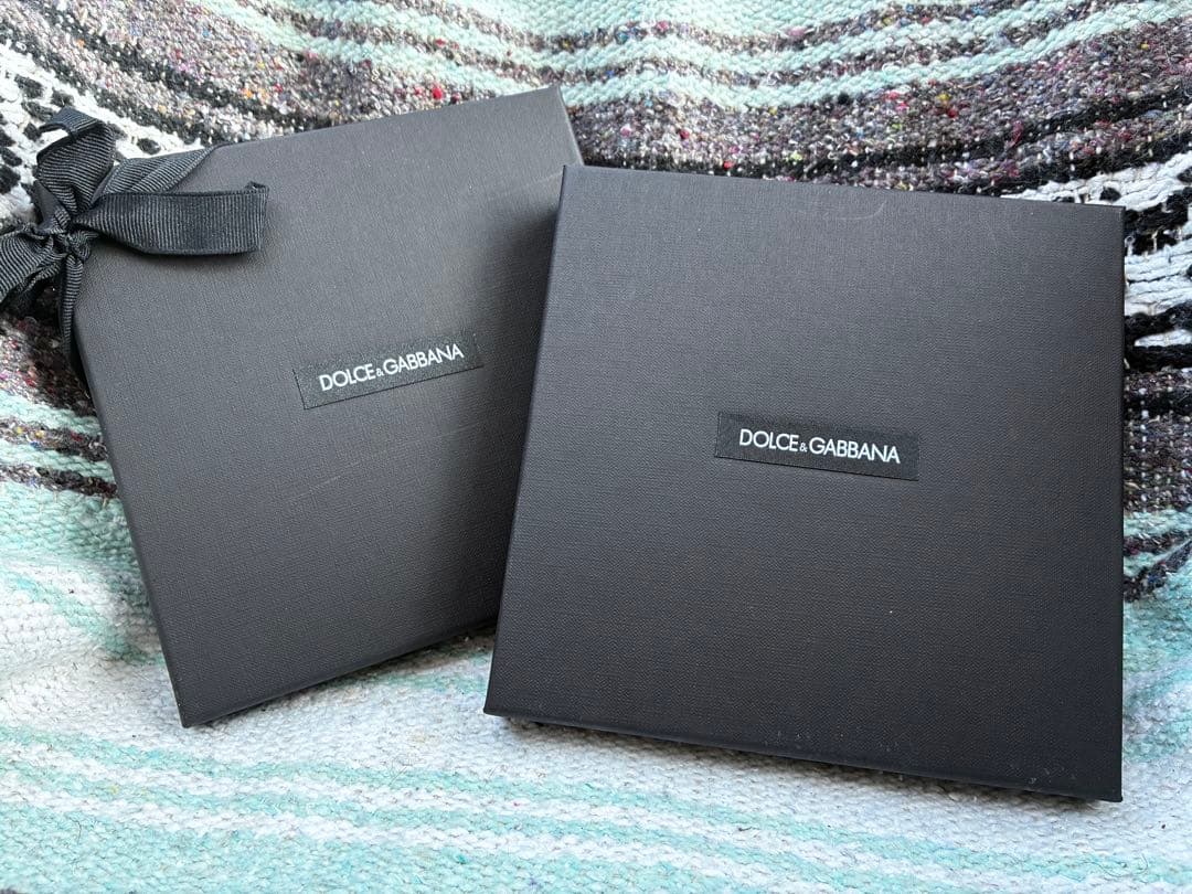 DOLCE&GABBANA ネイビー　ボクサーパンツ ギフトボックス　2枚セット