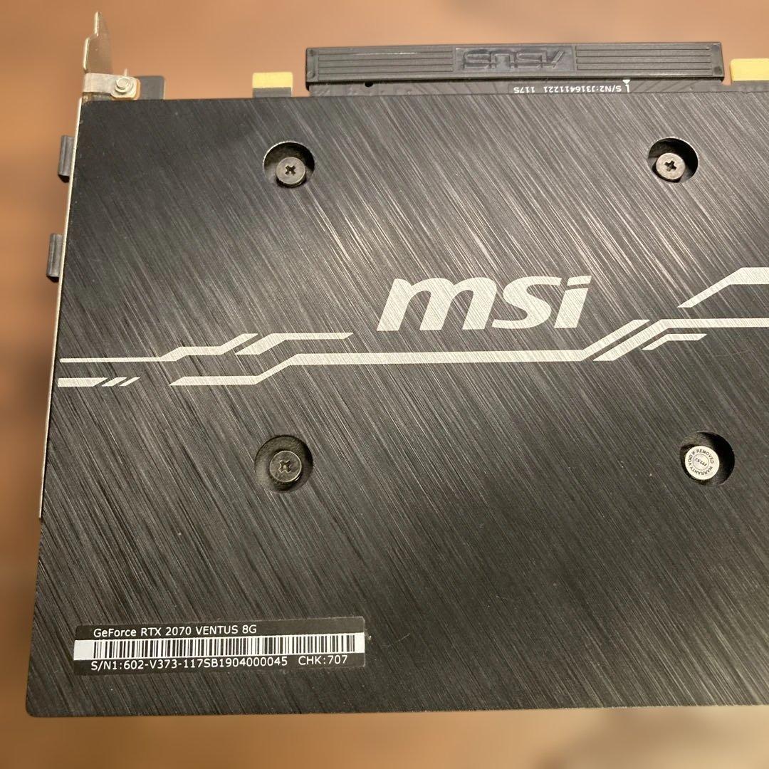 MSI GeForce RTX2070 グラフィックボード