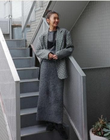 searoomlynn / BOYFRIEND Tweedテーラードジャケット