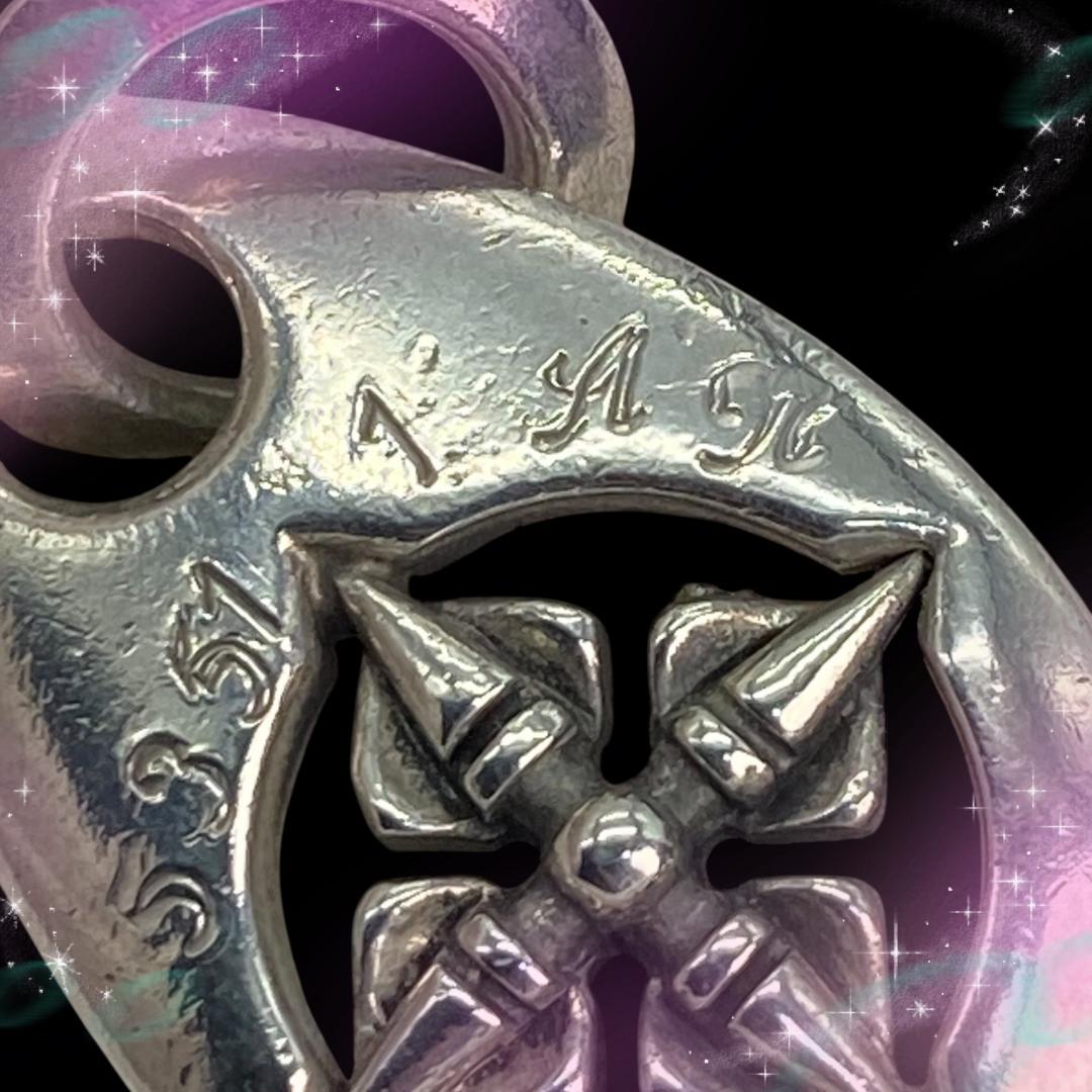 美品 シャンバラ　ダブルドージェ　ペンダントトップ　ネックレストップ　SV925