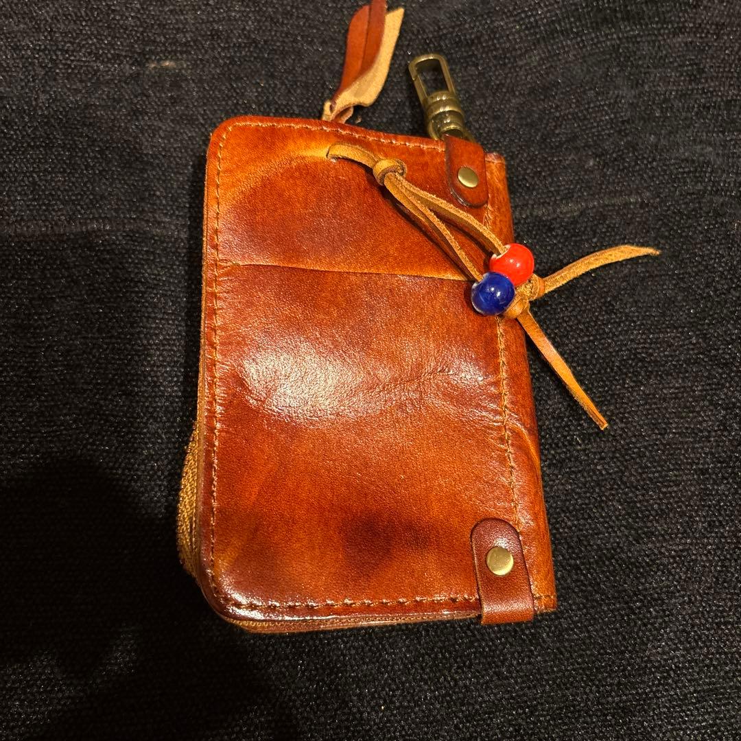 RRL レザーキーケース ブラウン