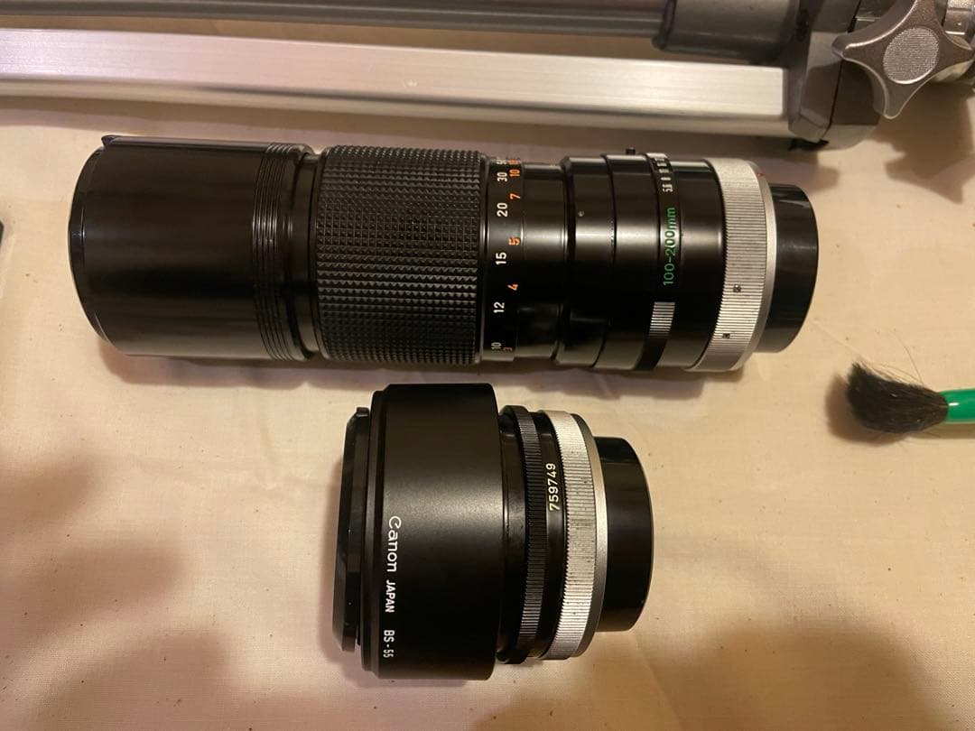 キャノンFTbカメラのフルセット