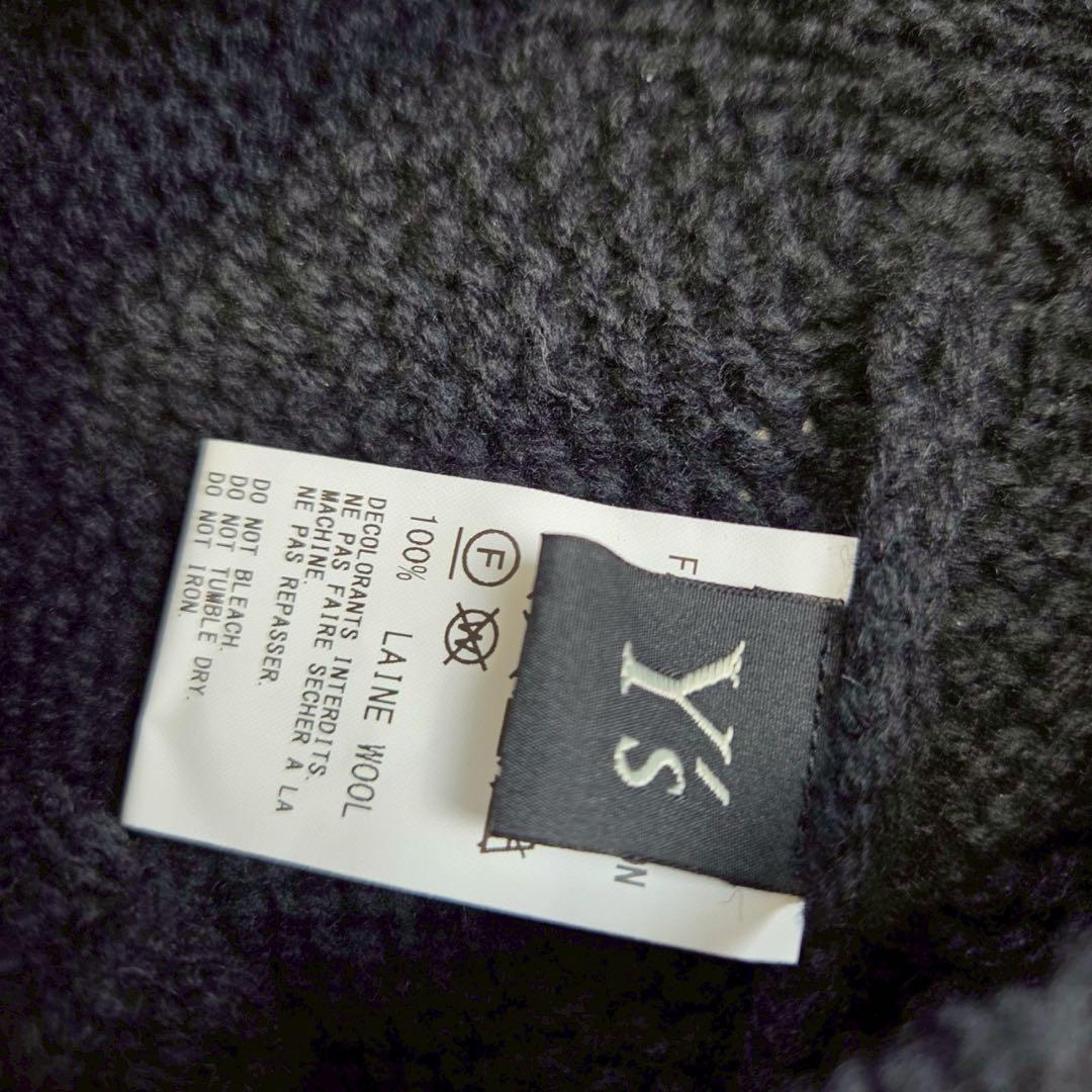 Y's KNITTED LAMBSWOOL BERET ワイズ ニット ベレー帽