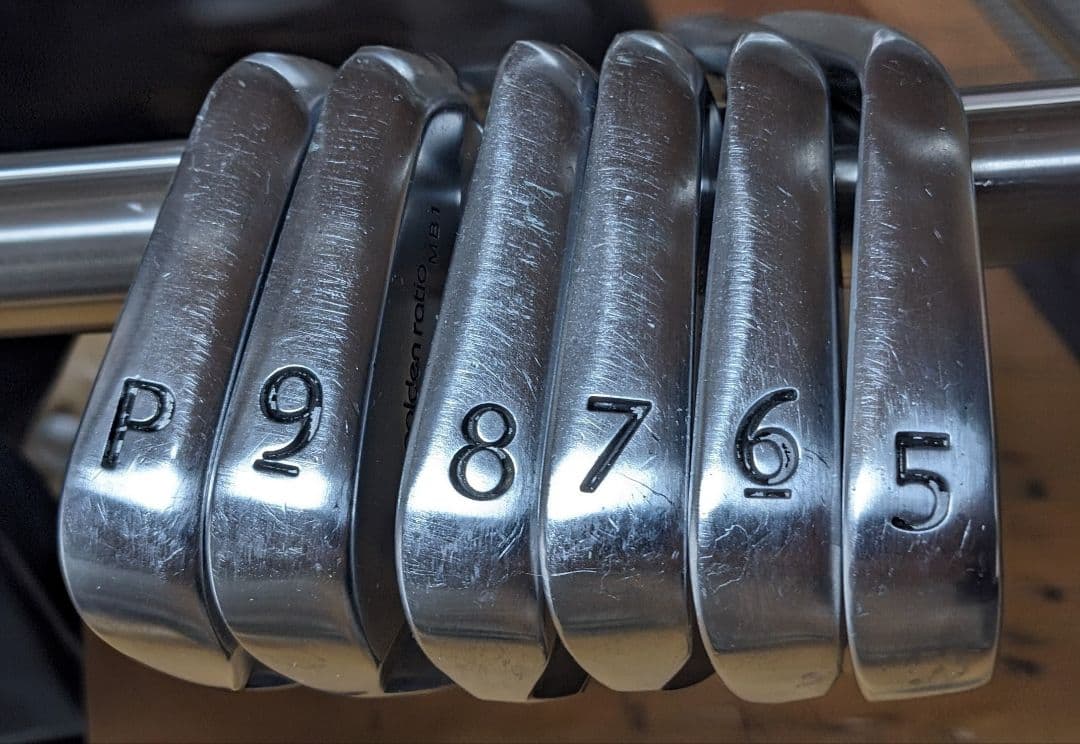 golden ratio アイアンセット 5-9 P