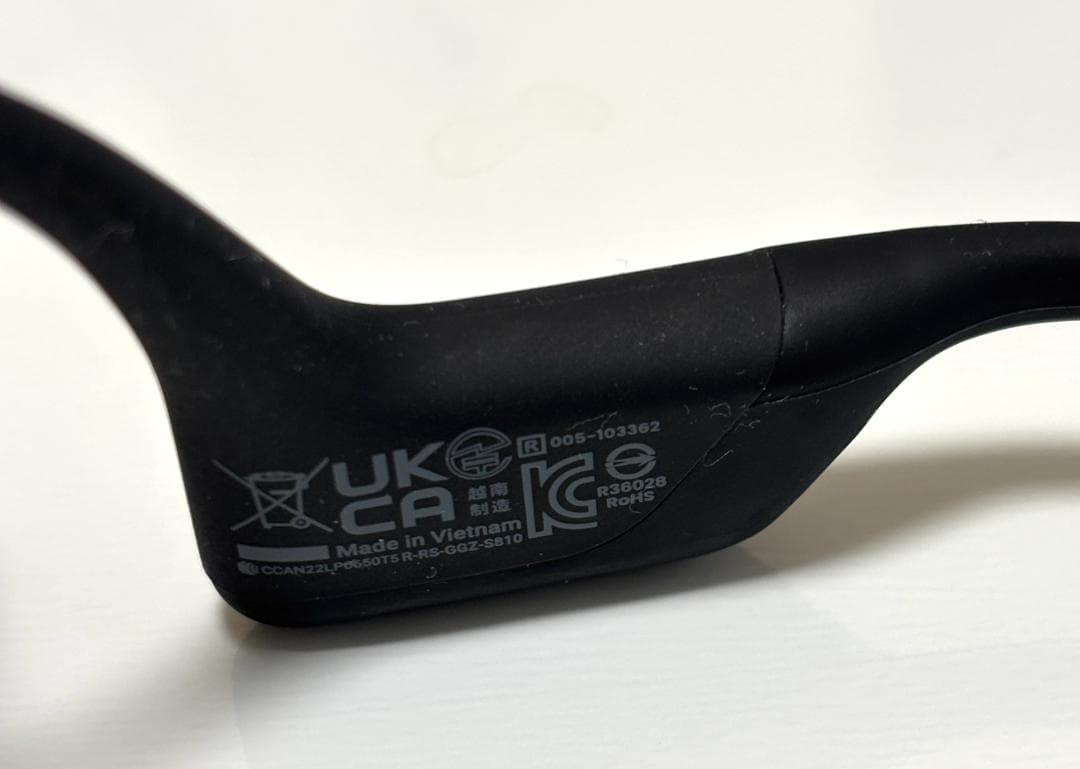 SHOKZ OPENRUN PRO 2 Mini ブラック 骨伝導イヤホン美品