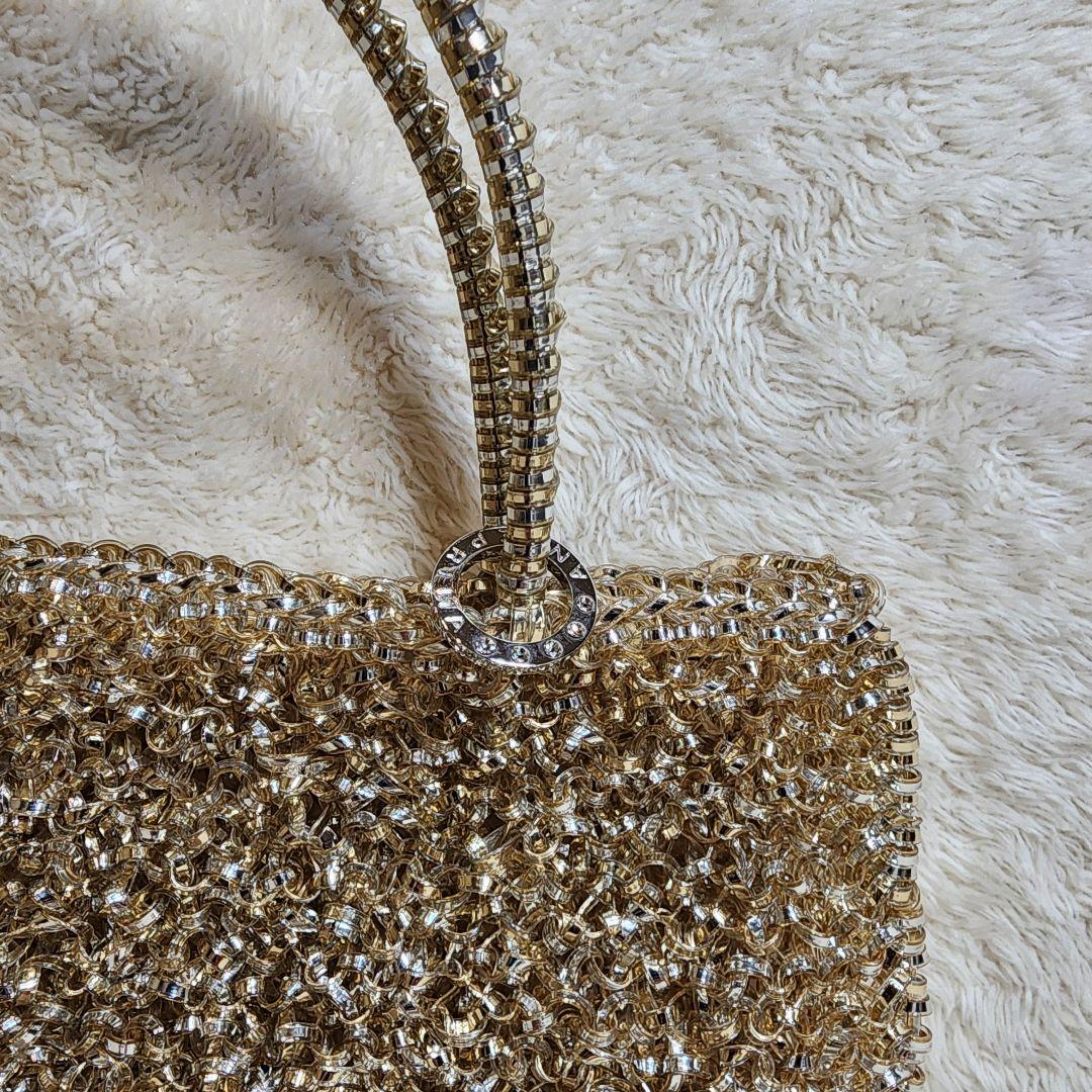 アンテプリマ ゴールド ワイヤーバッグ インナーポーチ ラインストーン 付属品有