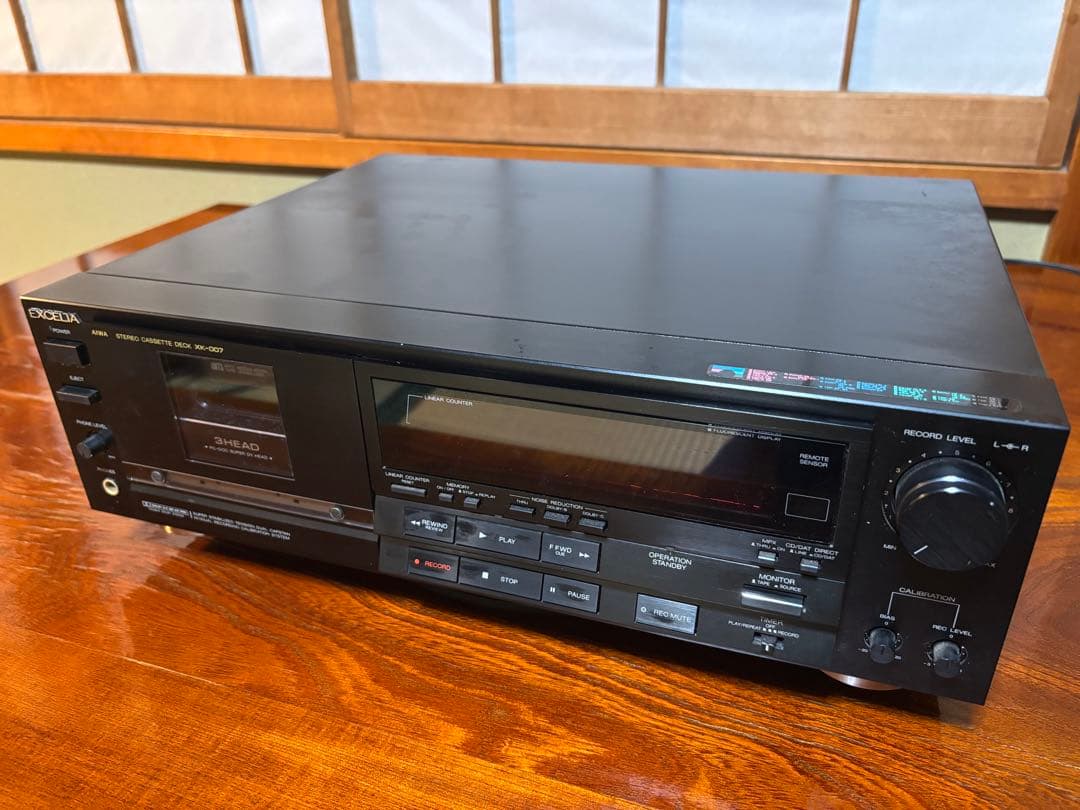 EXCELIA XK-007 カセットデッキ 3ヘッド