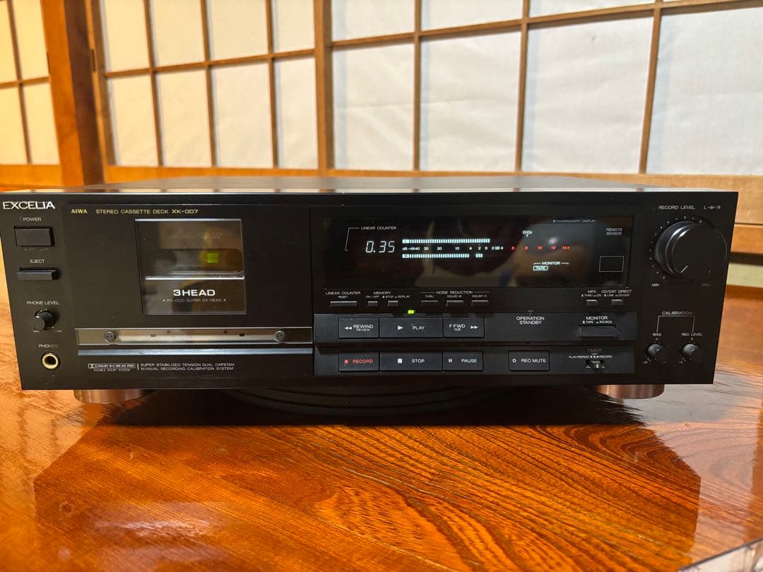 EXCELIA XK-007 カセットデッキ 3ヘッド