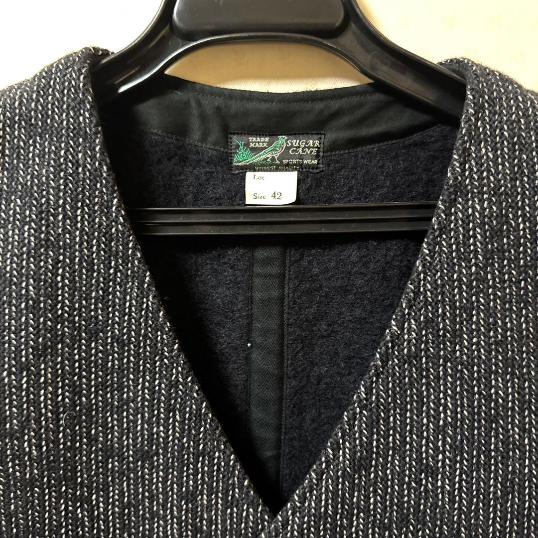 SUGAR CANE ビーチクロス BEACHCLOTH ベスト 42 美品