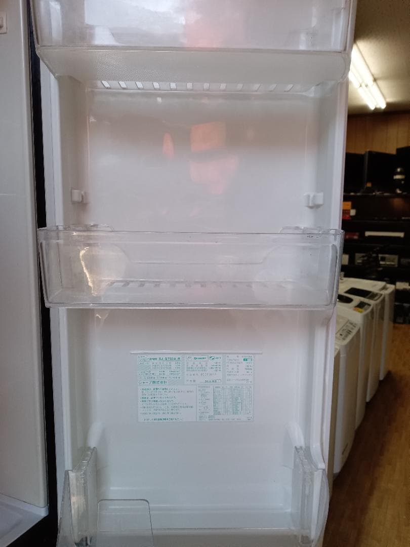 SHARPノンフロン冷凍冷蔵庫SJ-GT50A-R　501ℓ