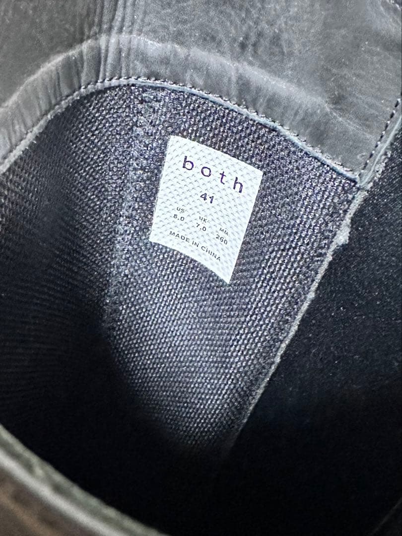 靴 both - GAO PLATFORM KNEE BOOTS-BLACK