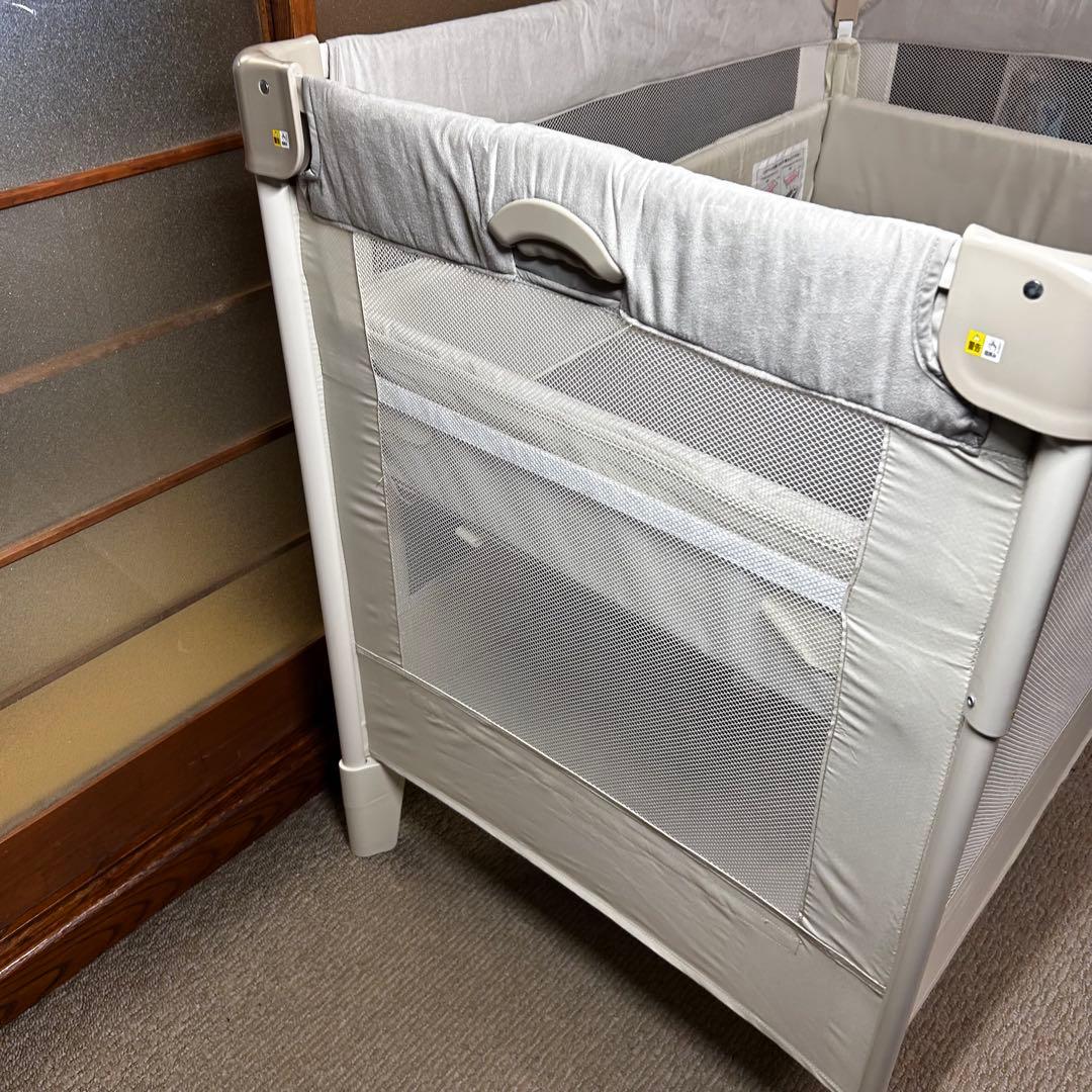 【付属品完備・美品】アップリカ ココネルエアープラス シュークリームGR