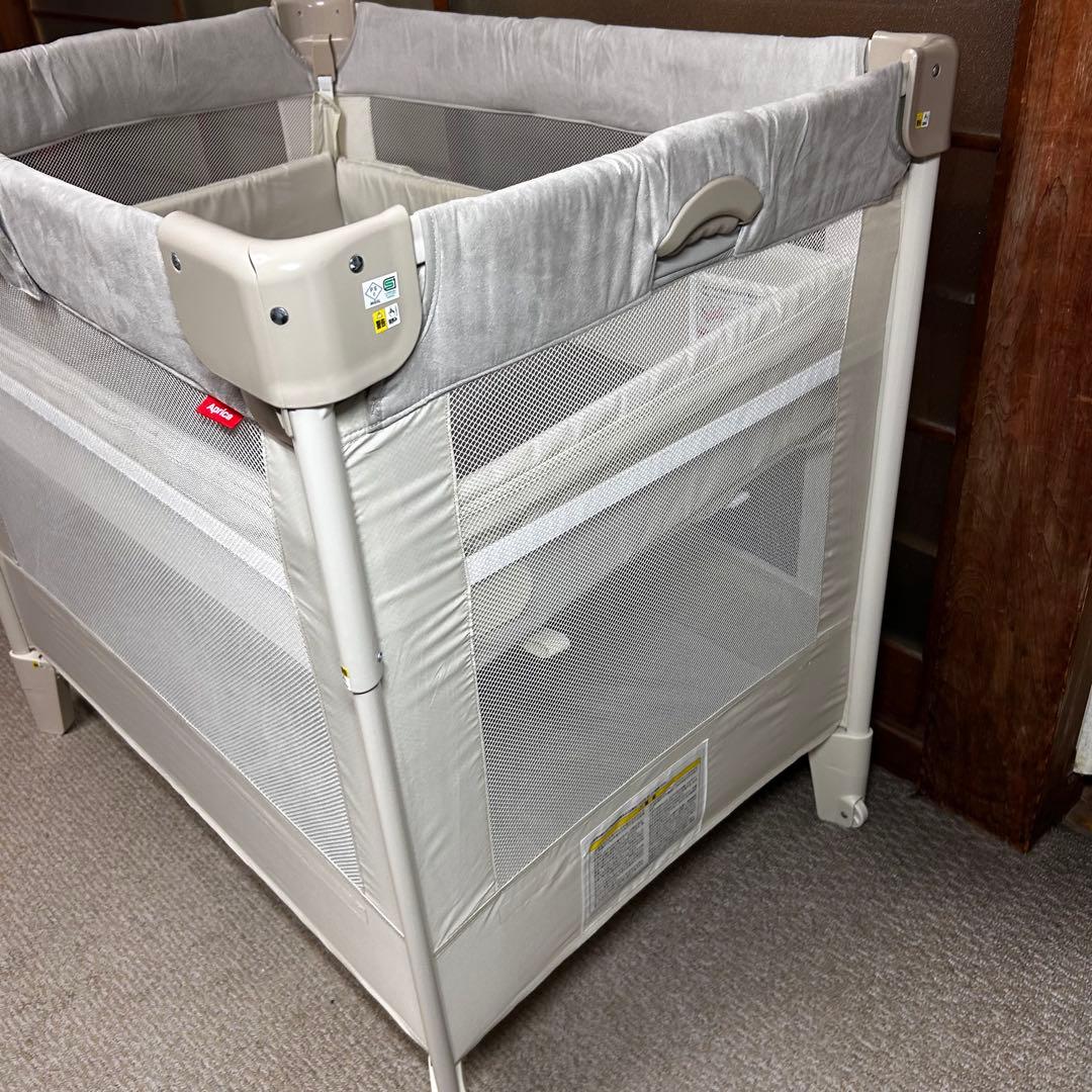 【付属品完備・美品】アップリカ ココネルエアープラス シュークリームGR