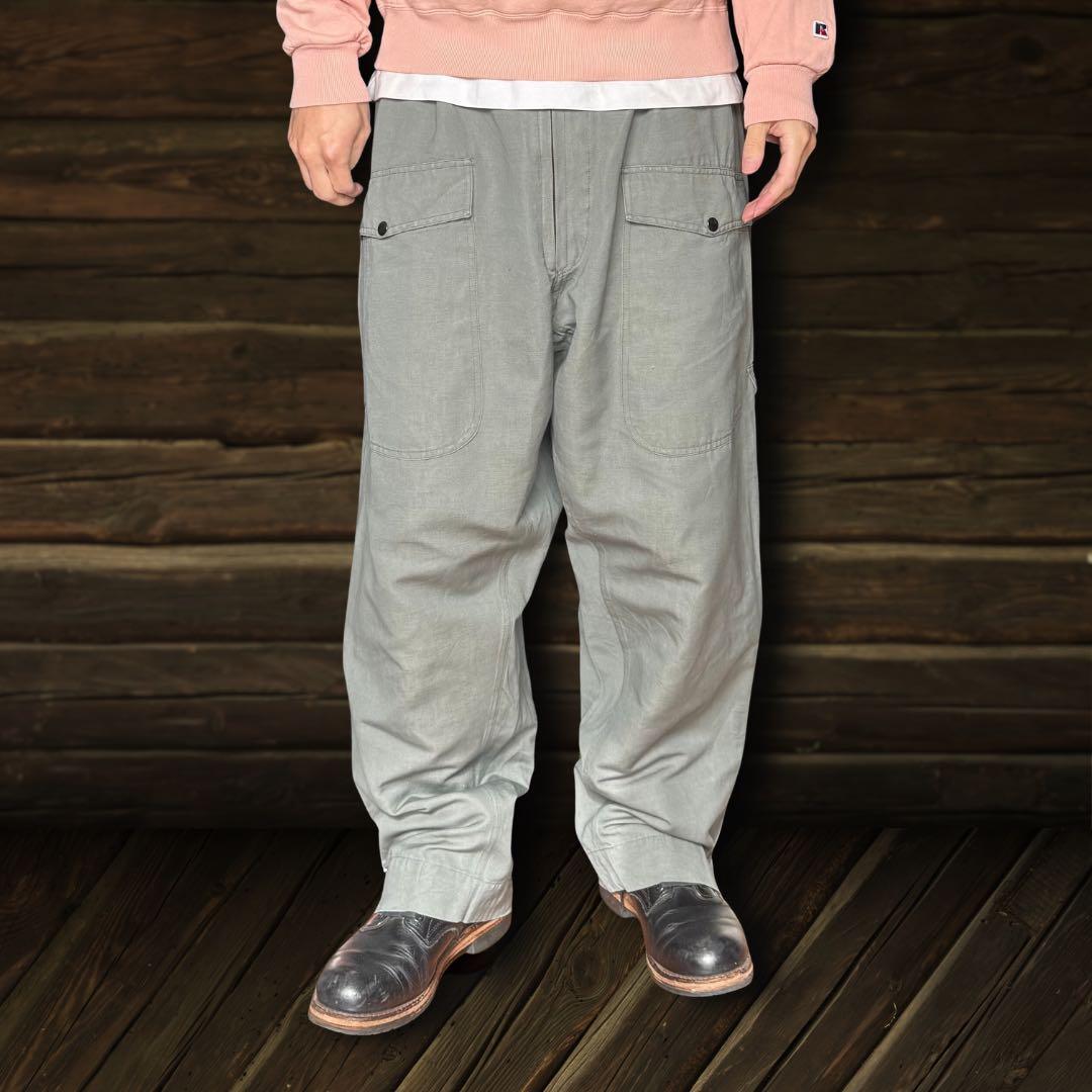 60s イタリア空軍実物 パイロットパンツ PRENTICEジップ ヴィンテージ