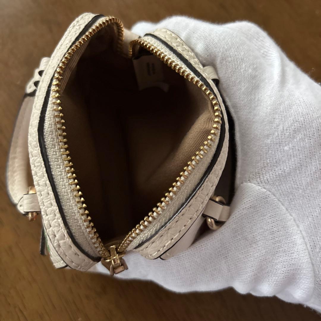 値下げ　美品　コーチ ミニ バッグチャーム ローアン　ストロベリー