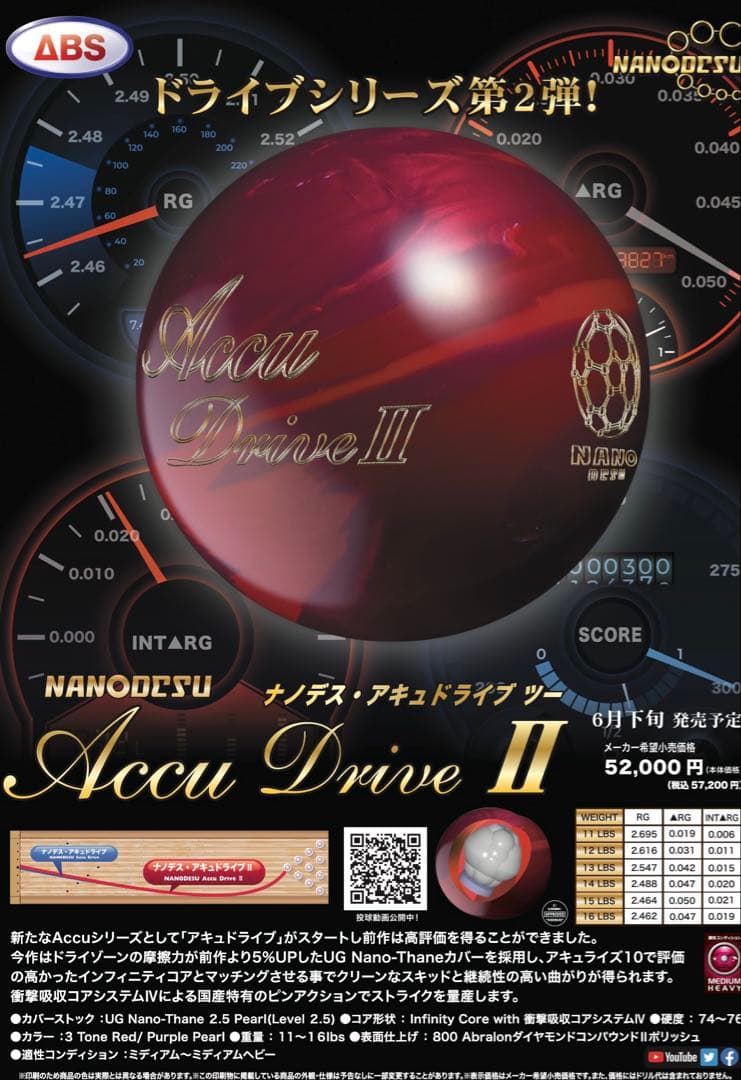 ★再再再値下★15ポンド美品★アキュドライブⅡ★Accu Drive II ★