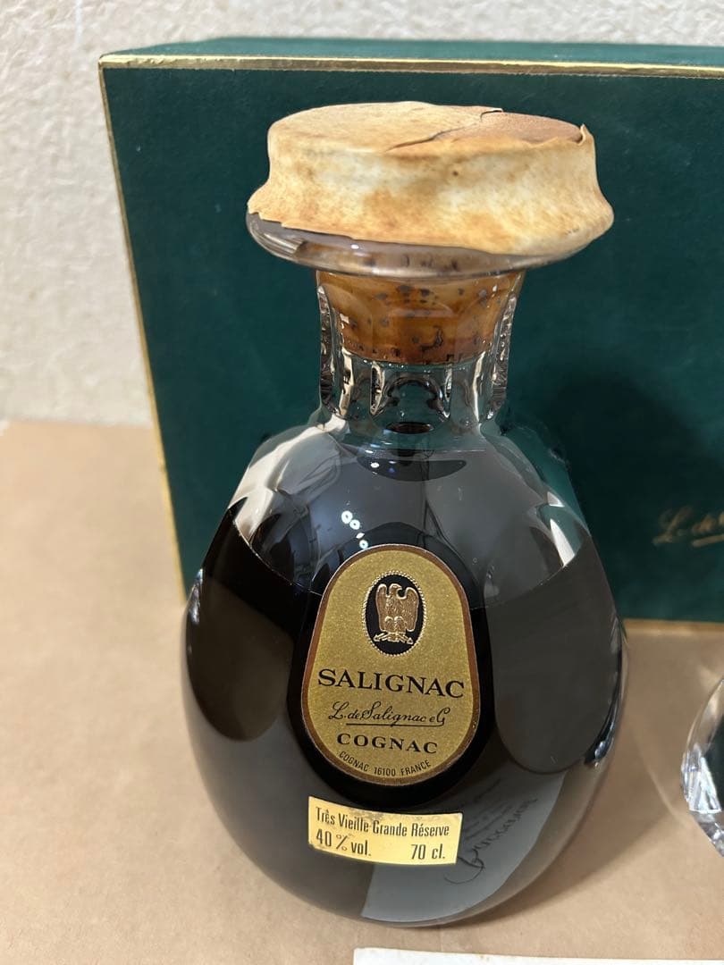 バカラボトル　SALIGNAC コニャック 70cl 40%