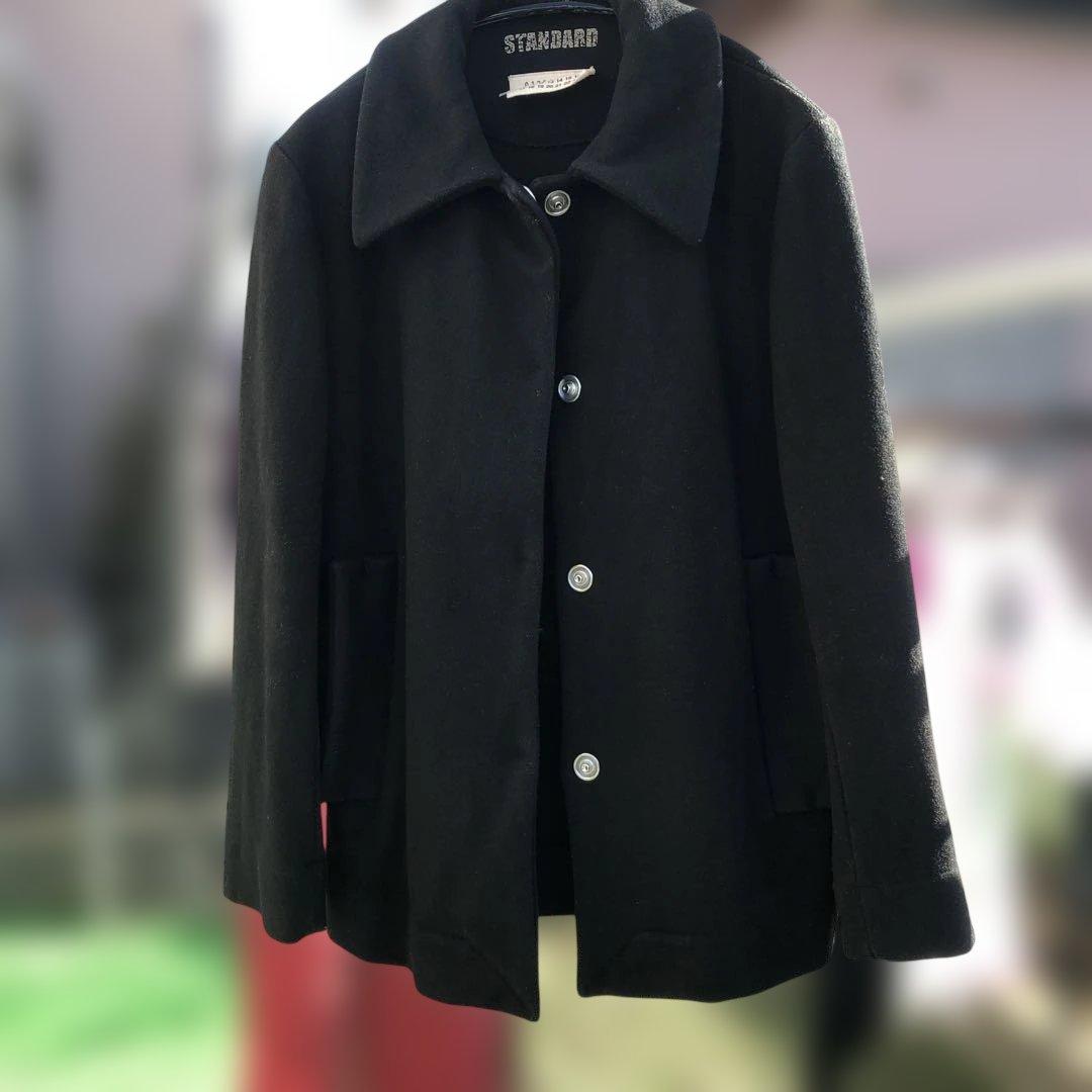 マルジェラ STANDARD 黒 ウールコート