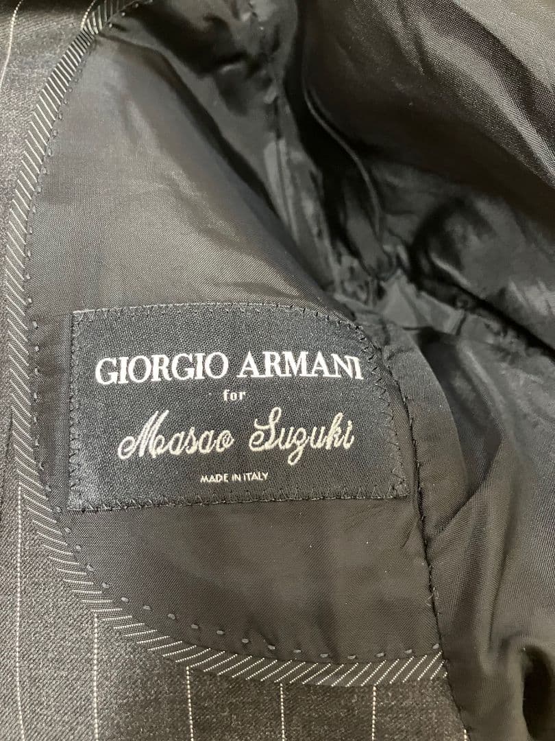 Giorgio Armani　 3ピーススーツ　ストライプ スーツセットアップ