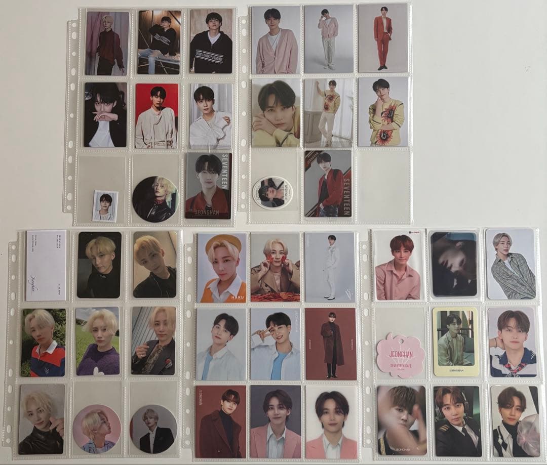 SEVENTEEN JEONGHAN ジョンハン　トレカ　カード　他　大量　引退