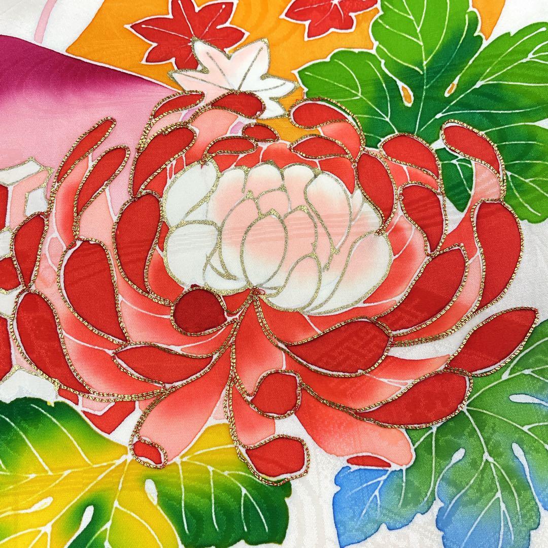 ◎mk-2560　女児　御祝着・襦袢 セット　お宮参り　　10-6